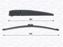 Magneti Marelli Set stergatoare, curatare parbriz MAGNETI MARELLI 000723180450 (000723180450)