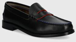 Paul Smith bőr mokaszin fekete, férfi, M1S-LID05-NLEA - fekete Férfi 42