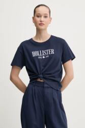 Hollister Co Hollister Co. pamut póló női, sötétkék, KI357-5000 - sötétkék XL