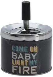 Excellent Houseware Scrumiera Excellent Houseware , metal, 9x12 cm, negru (KO-170482830BABY) Scrumiera
