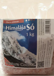 Nature Cookta Himalája só rózsaszín durva 1 kg - fittpatika