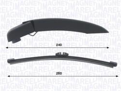 Magneti Marelli Set stergatoare, curatare parbriz MAGNETI MARELLI 000723180470 (000723180470)