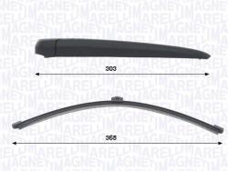 Magneti Marelli Set stergatoare, curatare parbriz MAGNETI MARELLI 000723180459 (000723180459)