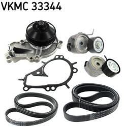 SKF Pompa apa + Set curea transmisie cu caneluri SKF VKMC 33344 (VKMC 33344)