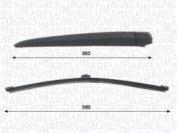 Magneti Marelli Set stergatoare, curatare parbriz MAGNETI MARELLI 000723180461 (000723180461)