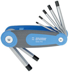 Unior Set chei hexagonale in L Unior 220FH, tip briceag, 3/32"-3/8 (UN617149) - bricolaj-mag Cheie imbus