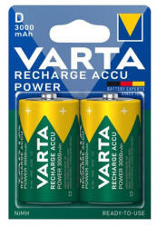 VARTA Akkumulátor góliát VARTA Recharge Accu Power D 2x3000 mAh (56720101402) - papir-bolt