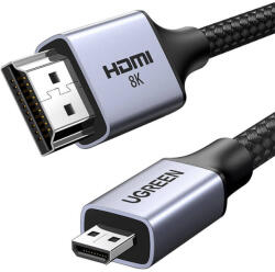 UGREEN HD164 Micro HDMI - HDMI kábel 8K@60Hz 2m (fekete)