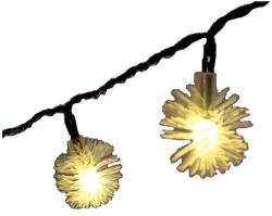 Iris 4616766 Zúzmara alakú 3cm/9m/IPX3 szabványos/meleg fehér/50db LED-es/napelemes fénydekoráció (MEN-R1-22318)