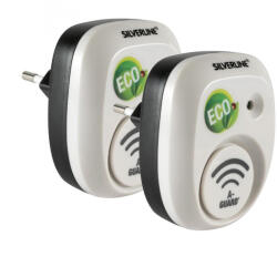 Somogyi Elektronic Home IN 25304 elektromos egér- és patkányriasztó, 30 m2 hatókörzet / egység, ultrahang, beltéri, konnektoros, 2 db (IN 25304)