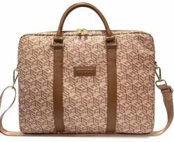 GUESS Geanta Laptop Universal 16" Maro - pcone Geanta, rucsac laptop