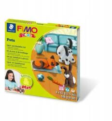 STAEDTLER Modellina Fimo Kids Form&Play Állatok 4x42 g, Staedtler (8034-02)