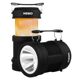 NEBO NE6908 Big Poppy, PowerBank és lámpás, 300 lm, lámpás és reflektor, 3 funkció, dimmerelhető, 2600 mAh - elektrosokk