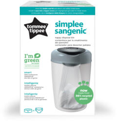 Tommee Tippee pelenkacsomagoló vödör - Simple Sangenic fehér
