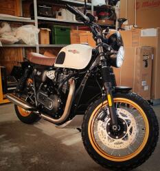 Brixton Motorkerékpár BEMUTATÓMOTOR - Brixton Cromwell 1200X Off White, L3e-A3