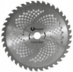Fűkasza vágótárcsa 255x25, 4x40T Atip (v90150) - platinashop