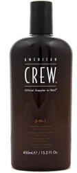 American Crew 3-IN-1 sampon, balsam si gel de corp 3 in 1 pentru bărbați 450 ml