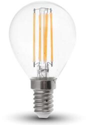 V-TAC Bec E14 P45 cu filament LED 6W 2700K V-TAC SKU-2845 (SKU-2845)