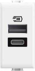 Legrand Incarcator Usb tip A+C 15W Bticino Matix AM4191AC (AM4191AC)