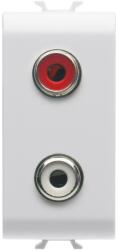 Gewiss Priza audio dubla RCA 1M Gewiss Chorus GW10453 (GW10453)