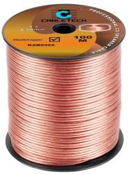 Cabletech Cablu transparent pentru difuzor (KAB0322)
