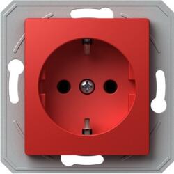TEM Ekonomik Priza SCHUKO 1P 16A ST IP20 Rosu (TEM-VE10RDXO-B)