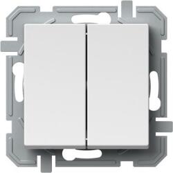 TEM Logiq Intrerupator Dublu 1P 10A 250V Alb (TEM-SQ50PWXO-U)