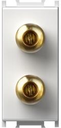 TEM Modul Priza audio 1M alb (TEM-KM23PW-U)