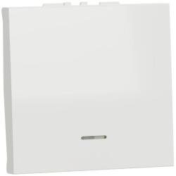 Schneider Electric Intrerupator 16A 2 module cu indicator luminos Schneider Noua Unica NU326118N (NU326118N)