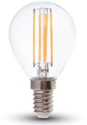 V-TAC Bec filament LED P45 E14 6W 130LM/WAT 2700K alb cald V-TAC SKU-2854 (SKU-2854)