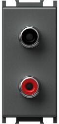 TEM Modul Priza audio 2xRCA 1M AT (TEM-KM22AT-U)