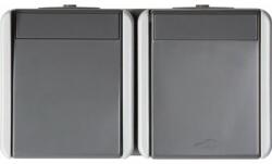 TEM Fontana Priza sim+intr cap-sc g (TEM-CF12GY-U)