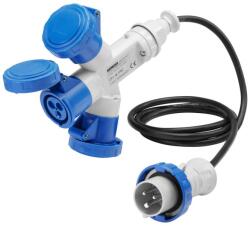 Gewiss Adaptor 3 cai IP67 2P+T 16A 230V+cablu 2m Gewiss GW64052 (GW64052)
