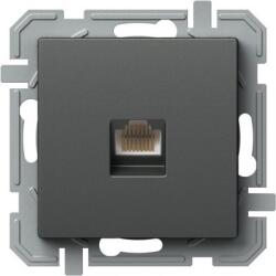 TEM Logiq Priza Date 1P RJ45 CAT6 Antracit (TEM-KQ40ATXO-U)