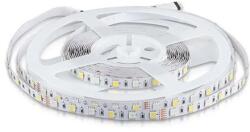 V-TAC Banda LED SMD5050 60LED/M RGB + alb rece IP20 5M V-TAC SKU-212159 (SKU-212159)