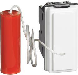 Legrand Buton cu revenire actionare prin tragere 1 modul 10A Bticino Living Now KW4033 (KW4033)