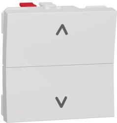 Schneider Electric Intrerupator cu revenire jaluzele 6A 2 module Schneider Noua Unica NU320718 (NU320718)
