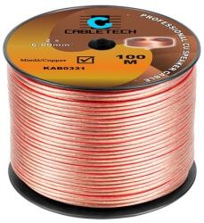 Cabletech Cablu transparent pentru difuzor (KAB0331)