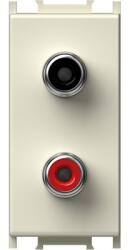 TEM Priza 2xRCA audio fildes 1m (TEM-KM22IW-U)