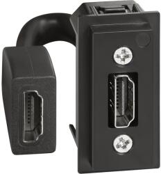 Legrand Priza HDMI 1.4 preconectat 1 modul Bticino Living Now K4284P (K4284P)