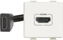 Legrand Priza Hdmi preconectata 2 module Bticino Matix AM4284 (AM4284)