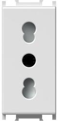 TEM Modul Priza st. italian 1M 16A ST IP20 alb (TEM-VM30PW-B)