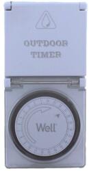 Well Priza programabila mecanica pentru exterior Well TIMER-MEC-05-WL (TIMER-MEC-05-WL)