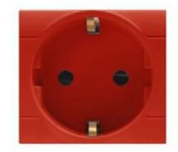 SCAME Priza 2 module 16A rosie Scame 101.6412. R (101.6412.R)