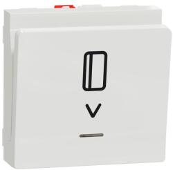 Schneider Electric Intrerupator cartela NO/NC 10A 2 module Schneider Noua Unica NU328318 (NU328318)