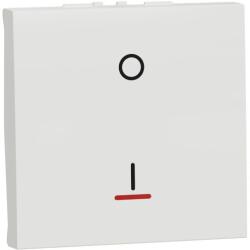 Schneider Electric Intrerupator bipolar 16A indicator luminos 2 module Schneider Noua Unica NU326218S (NU326218S)