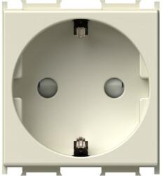 TEM Modul Priza SCHUKO 1P 16A ST IP20 2M fildes (TEM-VM10IW-P)