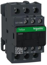 SCHNEIDER Contactor TeSys D 3P 38A AC-3 440V - aux 1NO+1NC (LC1D38P5)