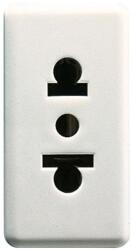 Gewiss Priza 2P+E standard euro/american 1 modul Gewiss System GW20212 (GW20212)