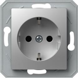 TEM Ekonomik Priza SCHUKO 1P 16A ST IP20 Argint (TEM-VE10ESXO-B)